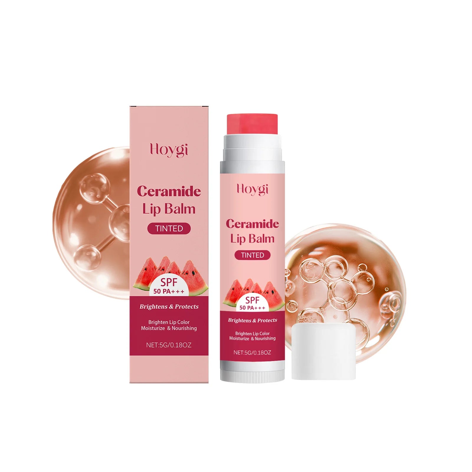 Hoygi Ceramide Lip Balm – Brightening & Hydrating Repair Lip Balm Oasis Select 5g Boxed