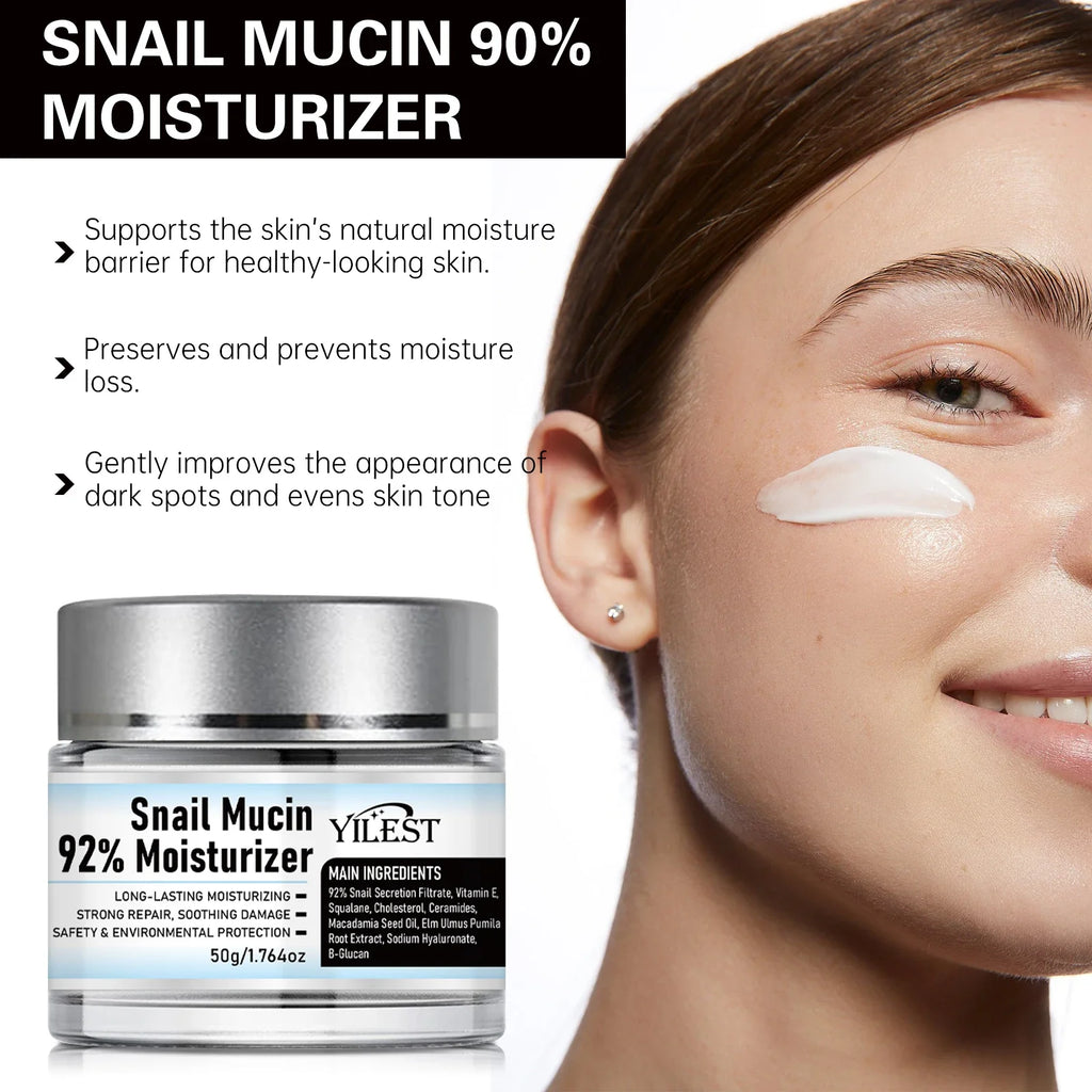 SADOER Snail Mucin 92% Essence – Hydrating & Brightening Cream