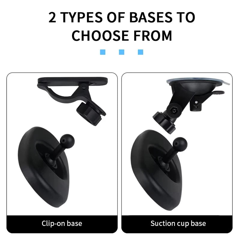360° Rotatable Car Baby Mirror | Dashboard & Sun Visor Mount