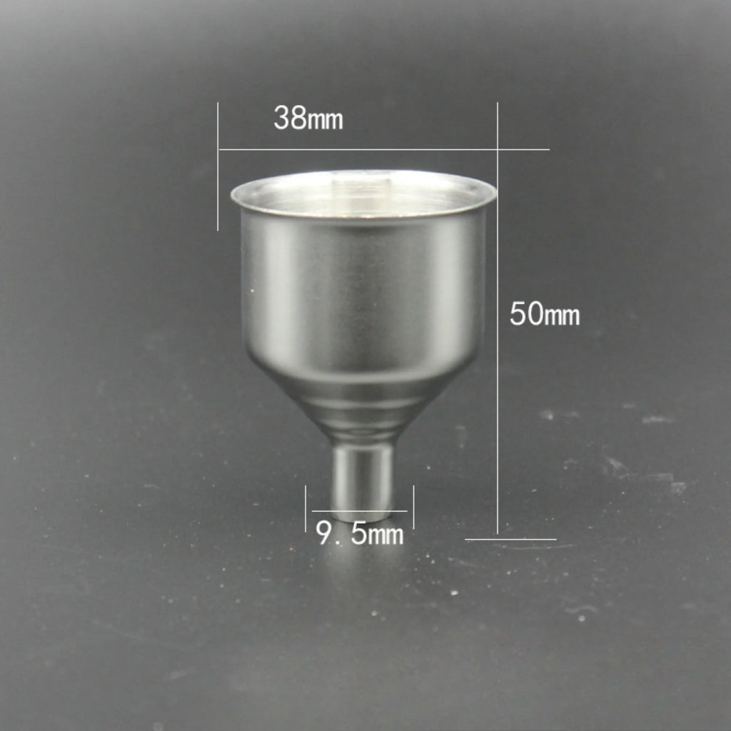 Mini Bar Wine Flask Funnel Stainless Steel Small Mouth Funnels for Filling Hip Flask Narrow-Mouth Bottles Oasis Select