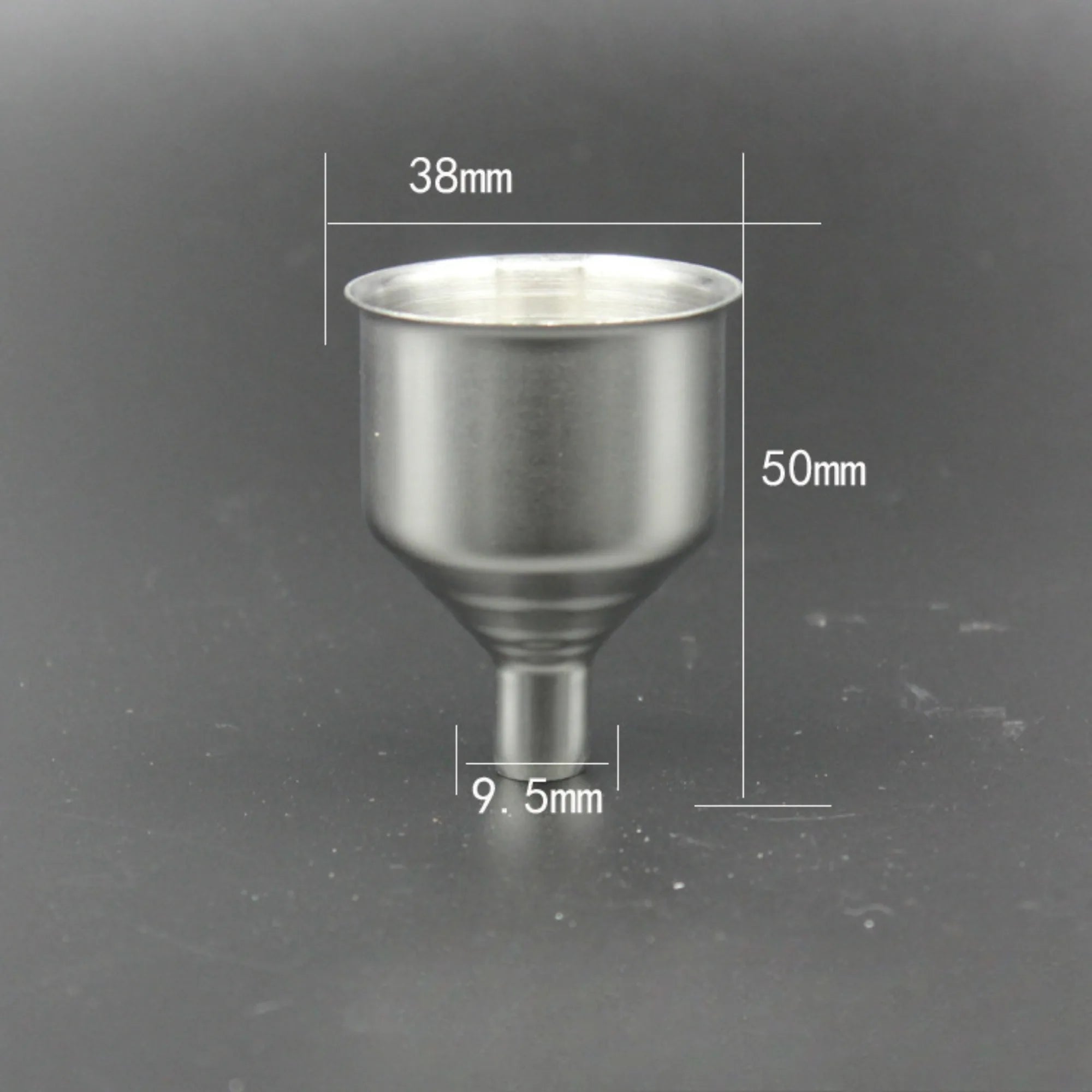 Mini Bar Wine Flask Funnel Stainless Steel Small Mouth Funnels for Filling Hip Flask Narrow-Mouth Bottles Oasis Select