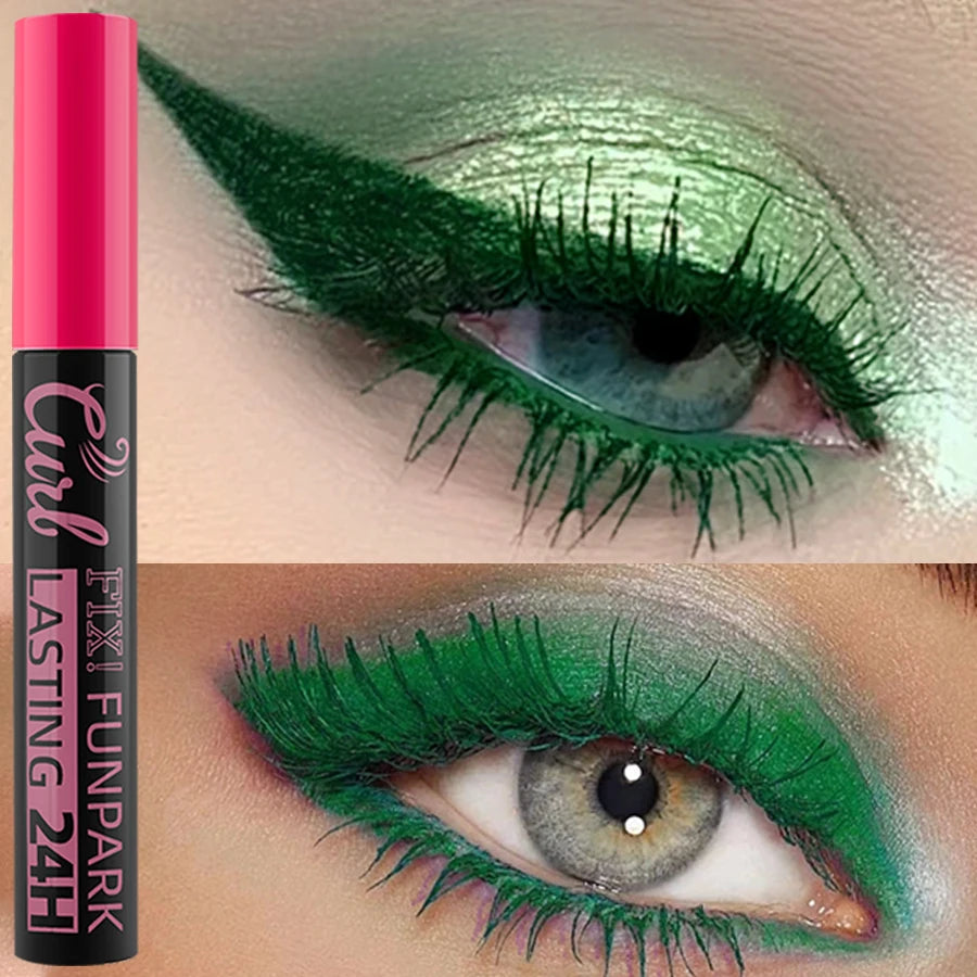 FUNPARK 9-Color Waterproof Mascara – Curling & Lengthening