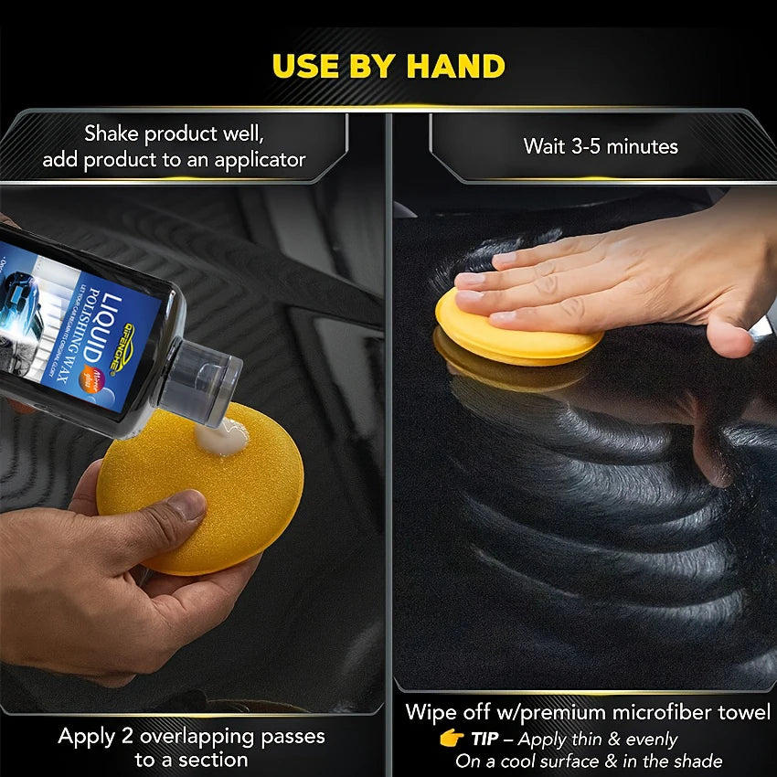 Nano Ceramic Coating Wax & Sealant – Hydrophobic Car Protection