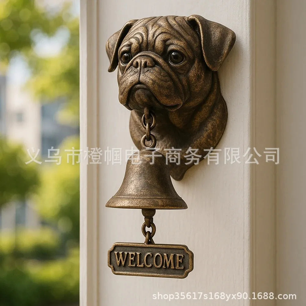 Basset Hound Welcome Doorbell Animal Series Welcome Doorbell decorative figurines Oasis Select pekingese