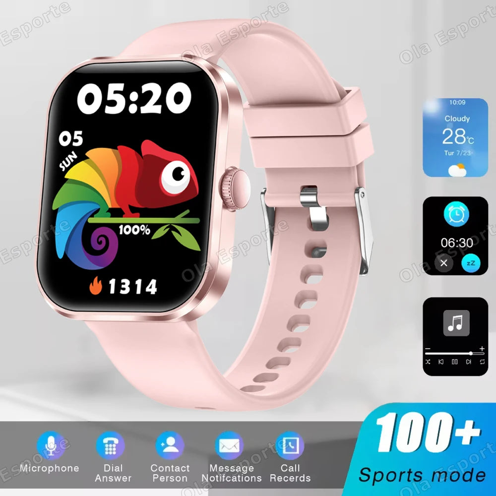 Ola Esporte Smart Watch | Bluetooth Call, AI Voice & Heart Rate