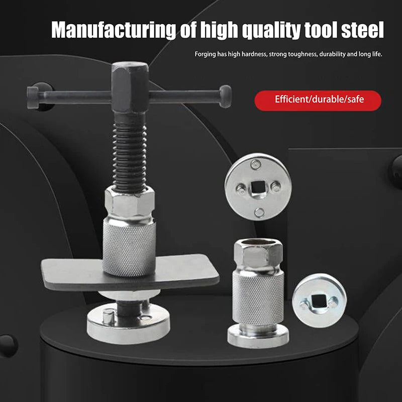 Auto Brake Disc Caliper Rewind Set, Car Pump Removal Tool, Compressor Adapter for Brake Repair, Auto Accessories Oasis Select