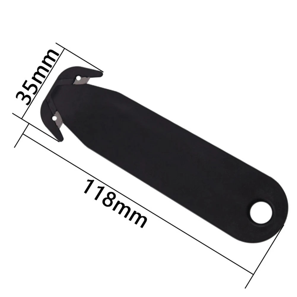 4/5PCS Double-edged Tool Box Cutters Safety Box Cutter Blade Unpacking Letter Opener Multi Tool Film Cutting Paper Cutter Oasis Select