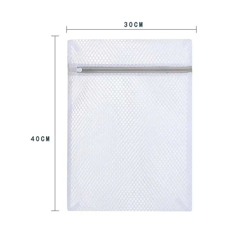 1/2/4/5/10Pcs Mesh Laundry Bags Durable Honeycomb Mesh Laundry Organizer Bags Reusable Washing Machines Bag Oasis Select 30X40cm 10Pcs