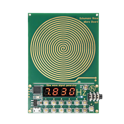 0.01-100000Hz Adjustable Sine Wave Resonance Generator Ultra Low Frequency Generator Resonator Sound Frequency Machine Micro USB Oasis Select
