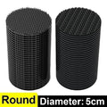 50pcs Super Strong Double-sided Tape Car Floor Mats Self-adhesive Hook Fasteners Self-adhesive Carpet Fasteners DIY Attaches Oasis Select Round 50pairs