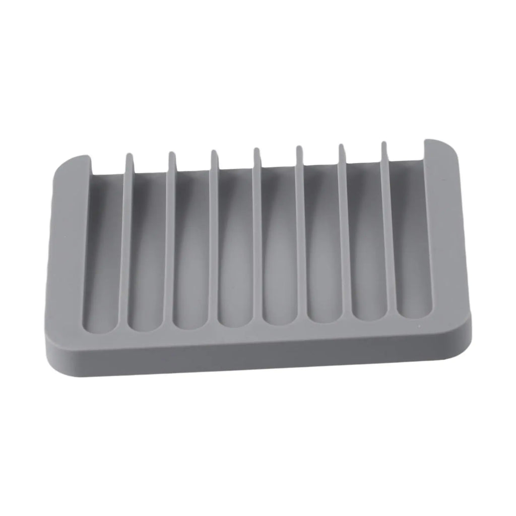 1/2pcs Silicone Self Draining Soap Dishes Kitchen Sink Soap Dish Sponge Tray Soap Holder Countertop Soap Dispenser Oasis Select