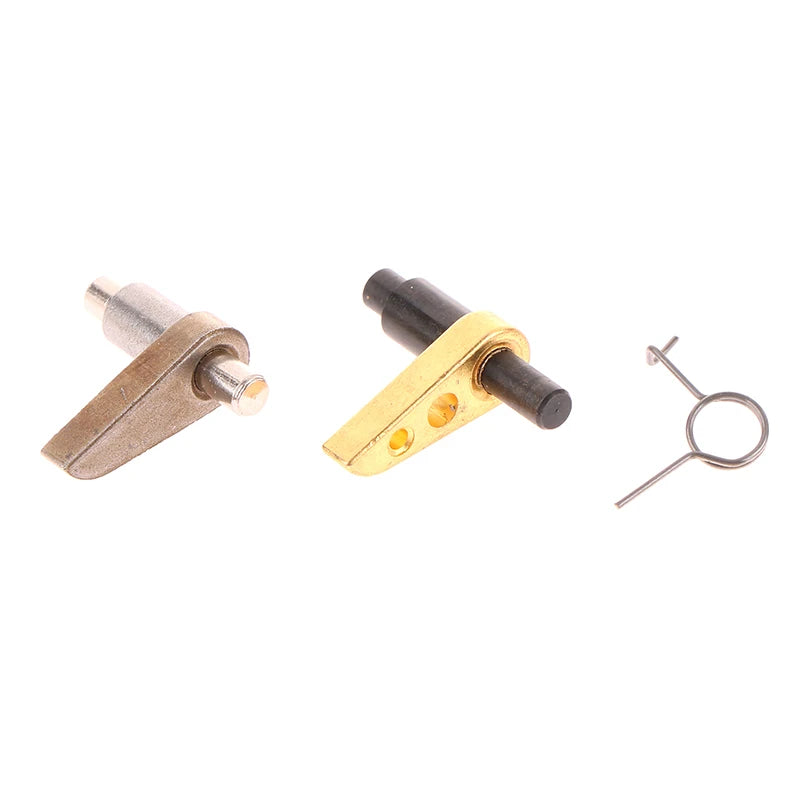 Wholesale 1Set CNC 303 Stainless Steel Anti-Reverse Latch Safety Lever Latch Car Anti-Reverse Tooth Auto Parts Accessories Oasis Select
