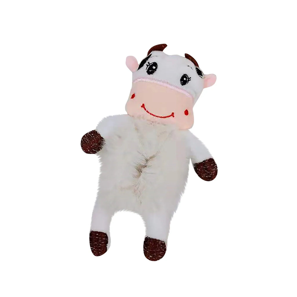 Cute 3D Cartoon Plush Hair Tie for Girls & Women | Ponytail Plush Hair Tie Oasis Select White