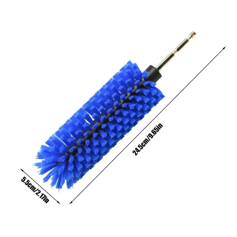 Wheel Brush for Car Cleaning Scrubber for Auto Tire No Scratches High-Density Bristles Car Wheel Cleaning Brush for Vehicles Oasis Select