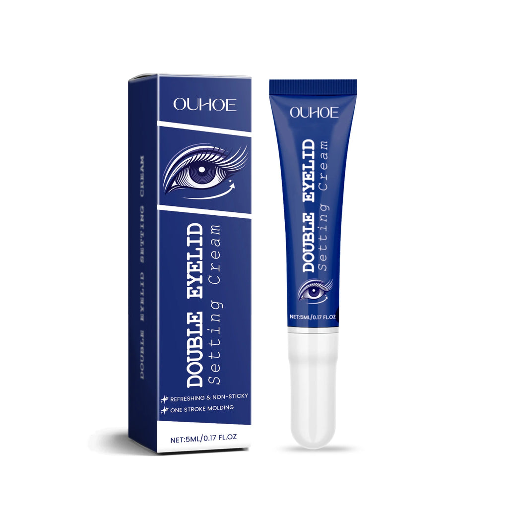 Double Eyelids Shaping Cream Traceless Tightening Waterproof Enhance Eye Styling Quick Dry Lasting Lifting Eyelid Defining Cream Oasis Select 5ml boxed