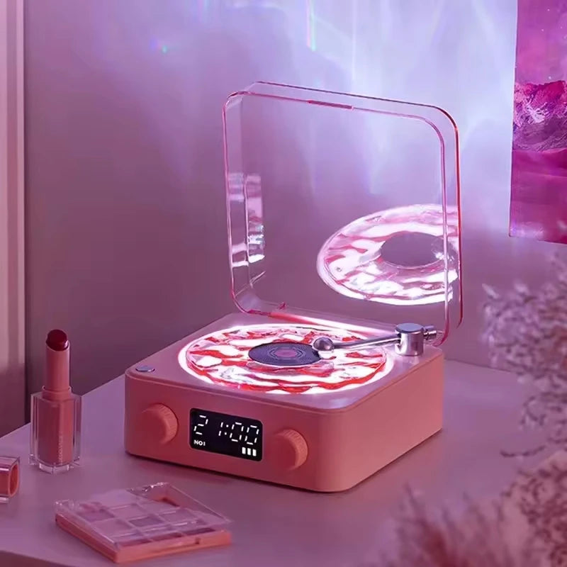 AyeBeau Retro Bluetooth Speaker with Lamp & 360° Stereo