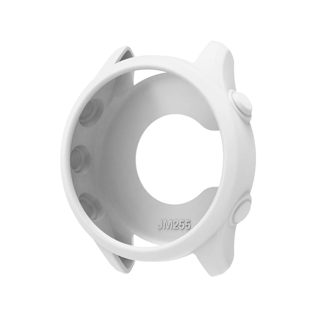 Silicone Case for Garmin Forerunner 255 & 265 | Bumper Cover Smartwatch Case Oasis Select WHITE