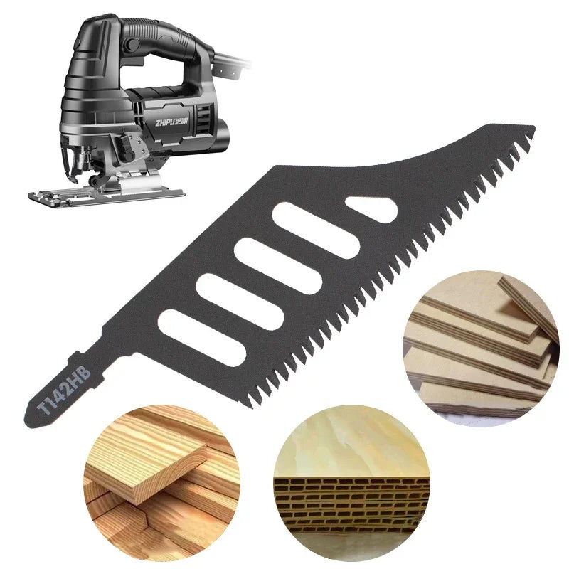 T-Shank Jigsaw Blades Set – Wood, Metal & Plastic Cutting