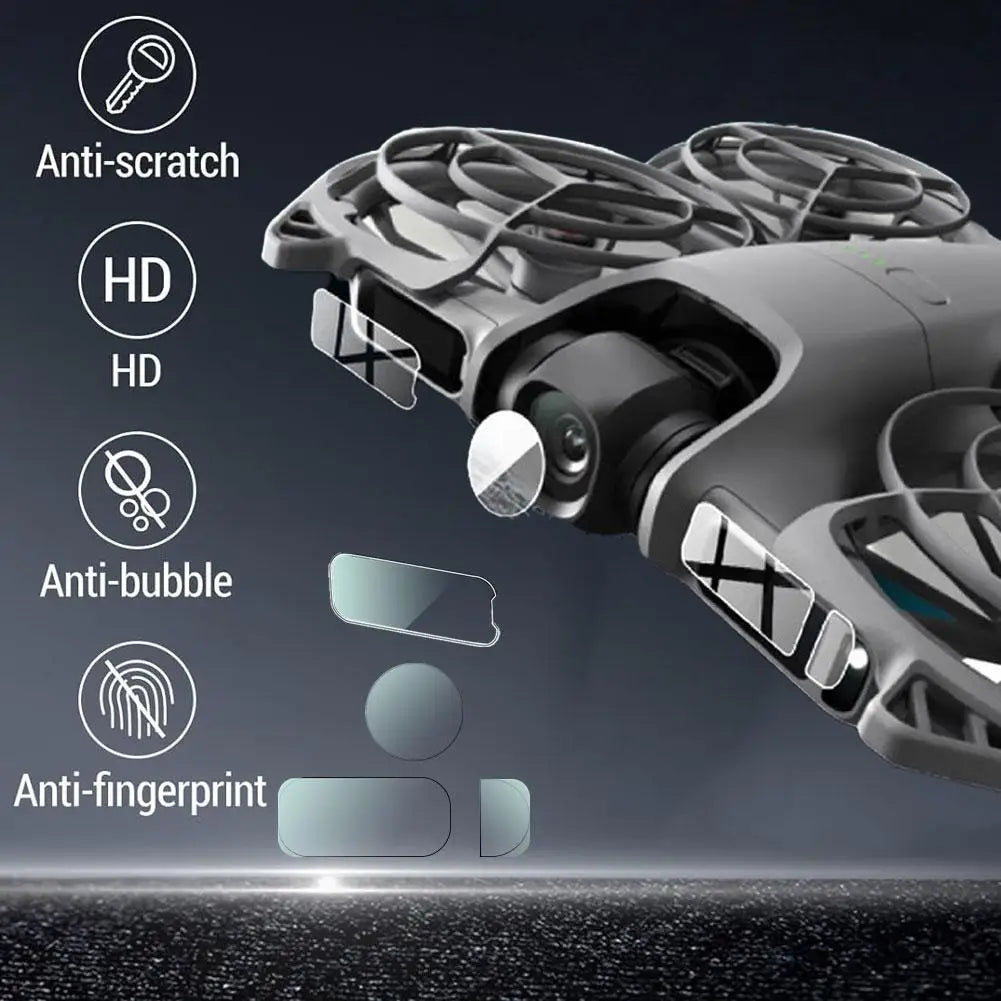 DJI Neo 2 Screen Protector – HD Anti-Scratch Film Kit