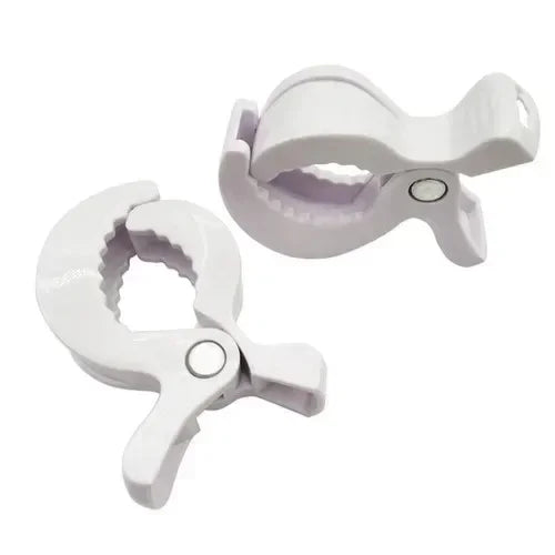 4 Baby Stroller Clamp Alligator Clip Pram Peg Portable Hook Car Seat
