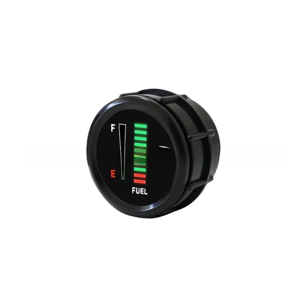 Fuel Level Gauge Kit with LED Display for Real Monitoring on 12V 24V Cars Trucks SUVs Vans and Off Road Dashboards Oasis Select