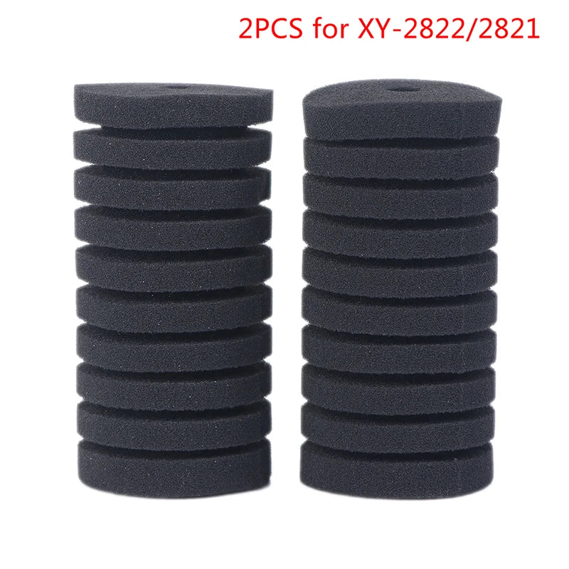 2Pcs Aquarium Filter Sponge For XY-2822/2821 Filter Fish Tank Air Pump Filter Oasis Select 2pcs