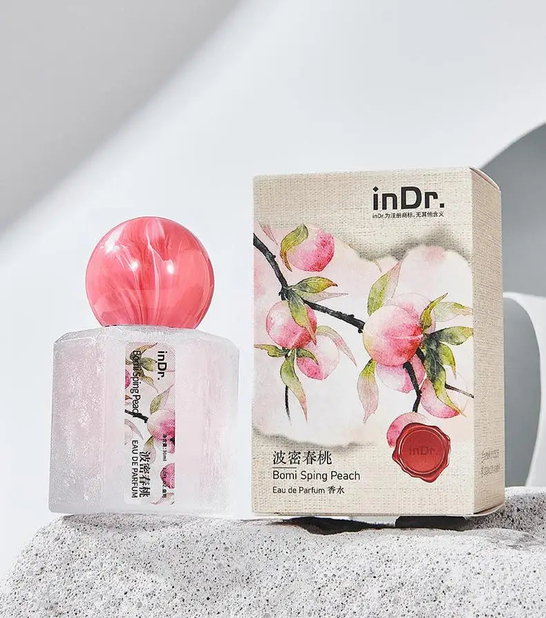 Premium Women's Perfume Sweet Warm Rose Raspberry Scent Fresh Jasmine Citrus Fragrance Charming Floral Fruity Perfume Oasis Select Spring Peach 30ML