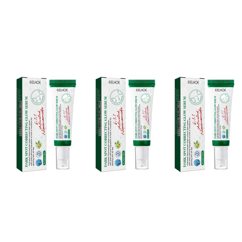Nicotinamide Dark Spot Corrector Facial Serum Fade Melanin Acne Freckles Removal Brightening Improve Dull Face Care Essence Oasis Select 3Pcs