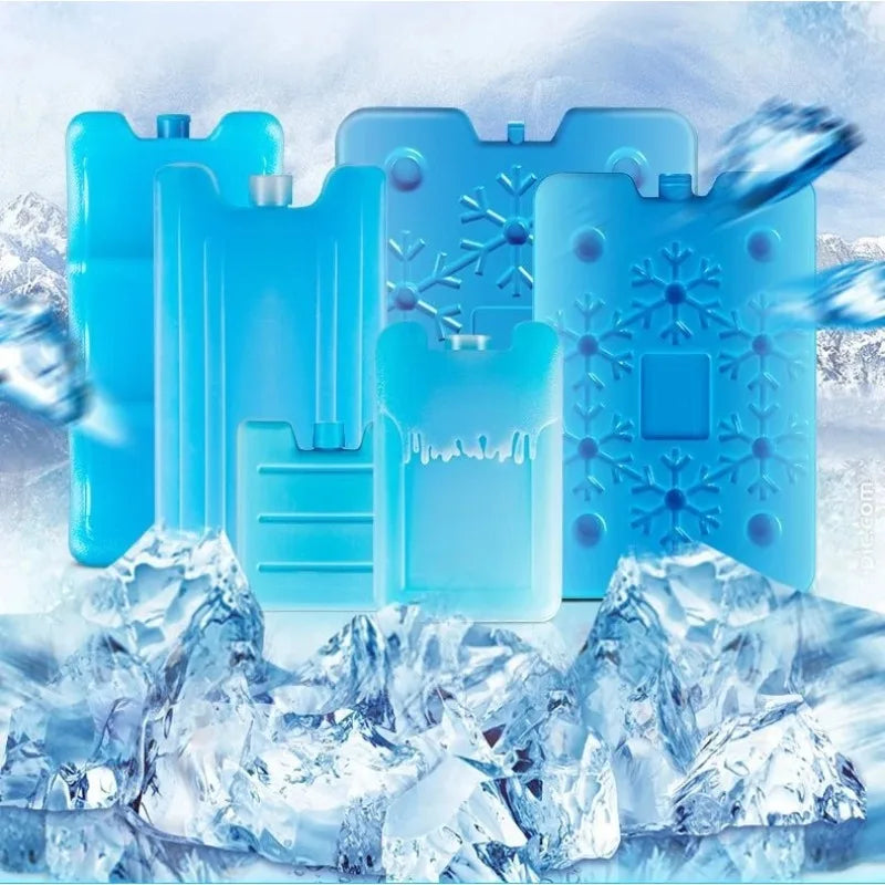 PE Ice Box Long Lasting Cooling Effect for Outdoor Picnic Food Fresh Keeping Refrigerated Transport Home Daily Use Cooler Oasis Select