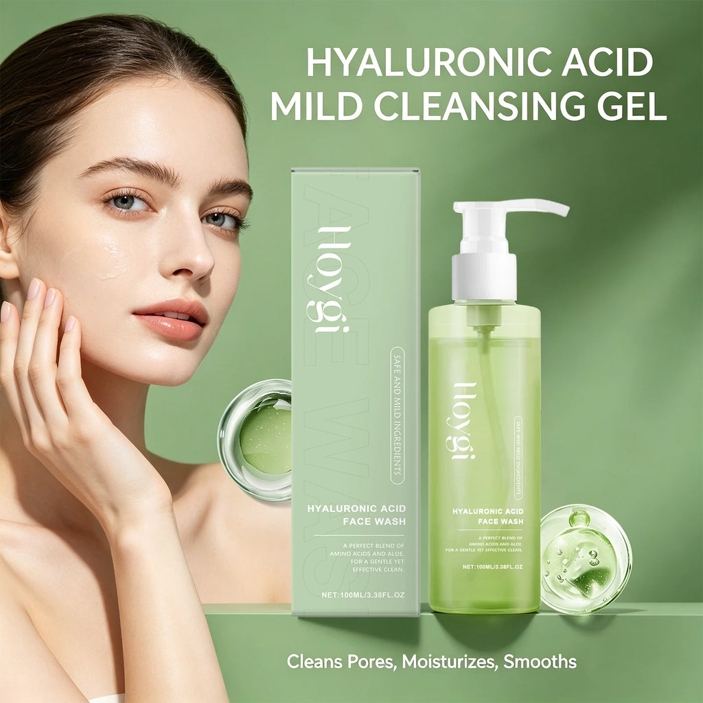 Hyaluronic Acid Face Wash – Pore Purifying Daily Cleanser