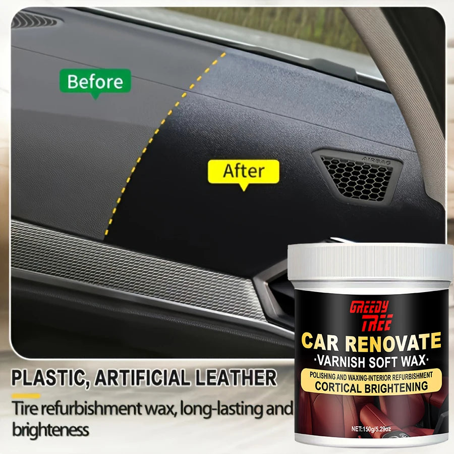 Plastic & Rubber Repair Cream – Black Restoration & Scratch Remover