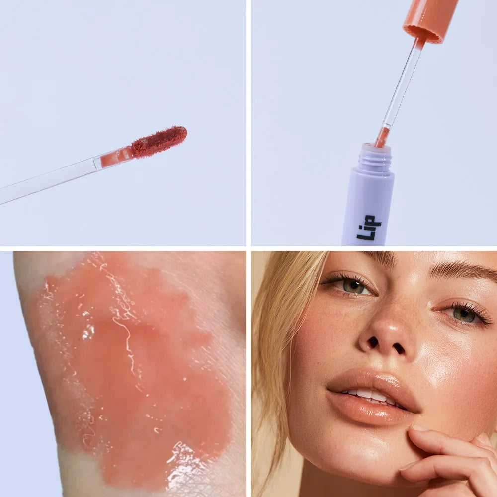 Lakerain Kulfée Lip Oil Long-lasting Moisturizing 9 Color Lip Gloss Non-Sticky Smooth Glide Deep Hydrating Lips Beauty Makeup Oasis Select