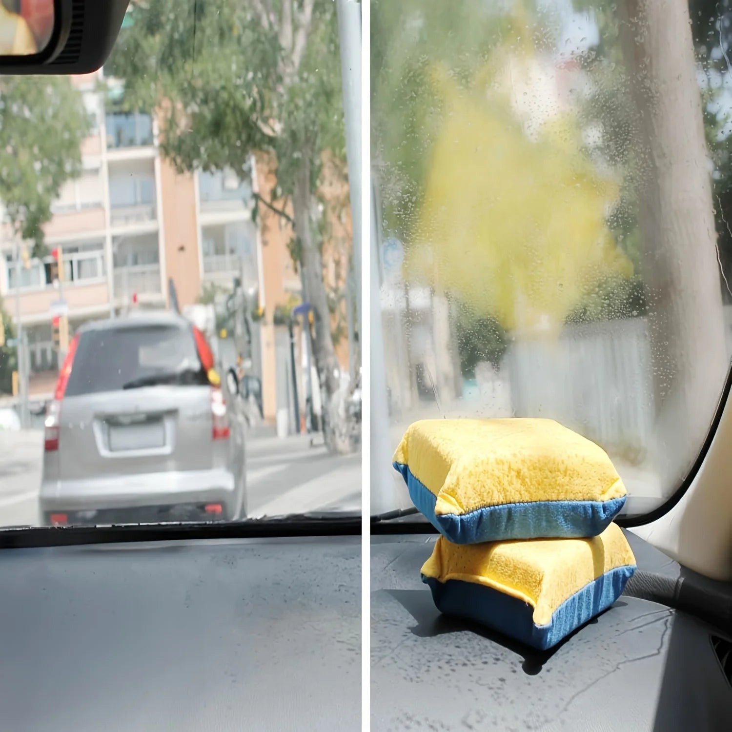 A large-sized window defogging sponge, super absorbent, leaving no traces, very suitable for mirrors, glass, and windows Oasis Select