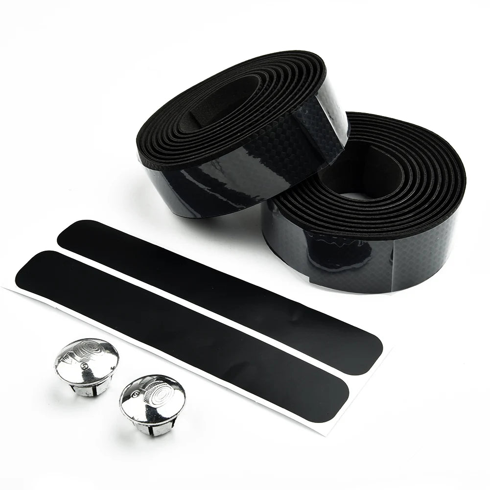 2pcs EVA Bicycle Handlebar Tape Tacing Bike Grips Non-Slip Cycling Handlebar Belt Anti-Slip Shockproof Wrap Riding Equipment Oasis Select A