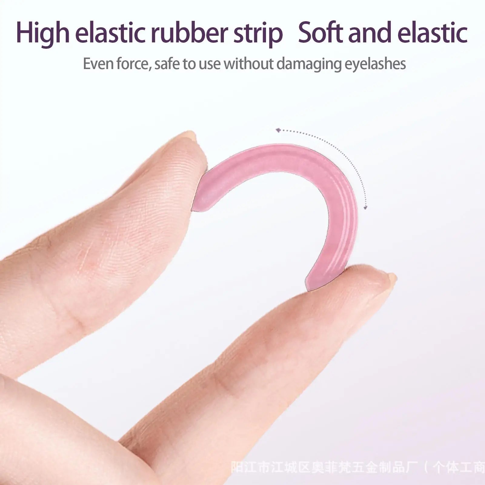1PCS heart shape Handle Eyelash Curler Tool, Eyelash Curlers With Rubber Strip Replacement Pads, Eyelash Tools. Oasis Select