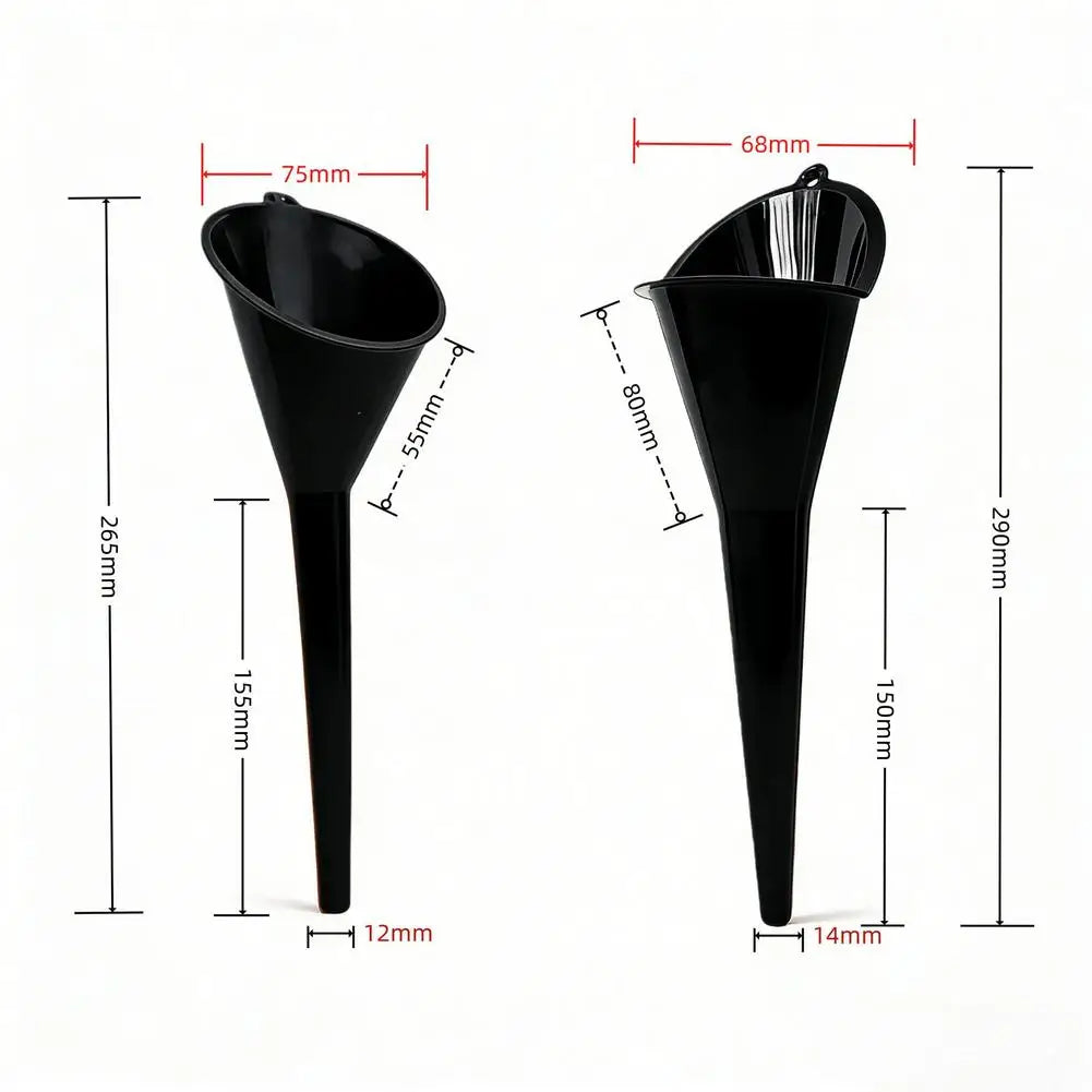 Long Stem Fuel Funnel – Oil & Gas for Car & Motorcycle