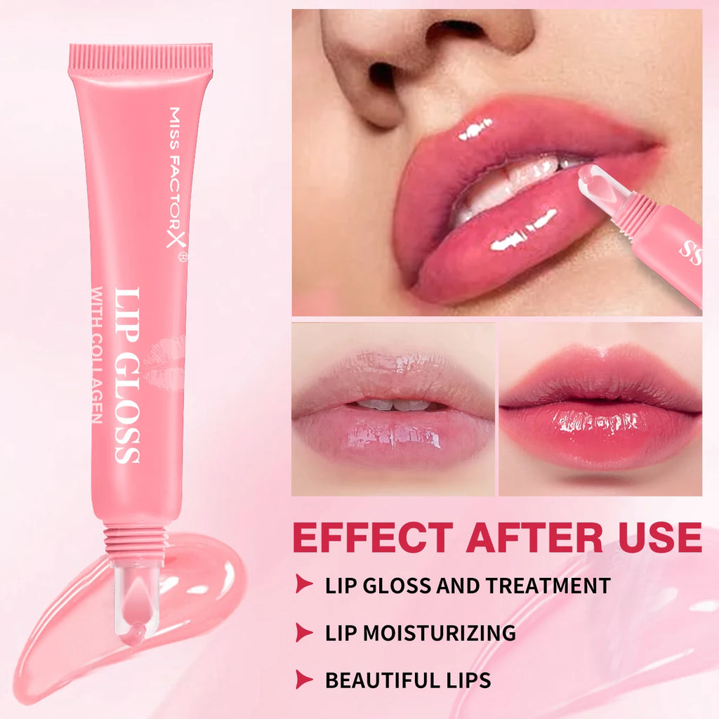 6pcs/box 6-color lip gloss set Unique gift set Long-lasting moisturizing Glossy lip color Valentine’s Day gift Thanksgiving gift Oasis Select