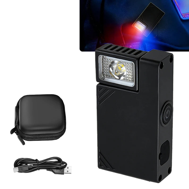 ZHIYU Mini EDC Flashlight 800LM LED COB USB-C Rechargeable