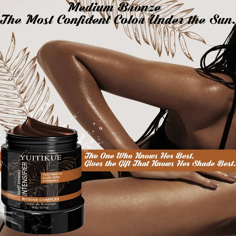 YUITIKUE Rapid Tanning Cream – No Sun Self-Tanner 80g