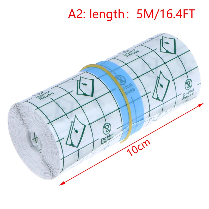 5m Waterproof Protective Tattoo Healing Film For Aftercare Bandage Transparent Skin Tattoo Healing Repair Film Wrap Roll Oasis Select A2