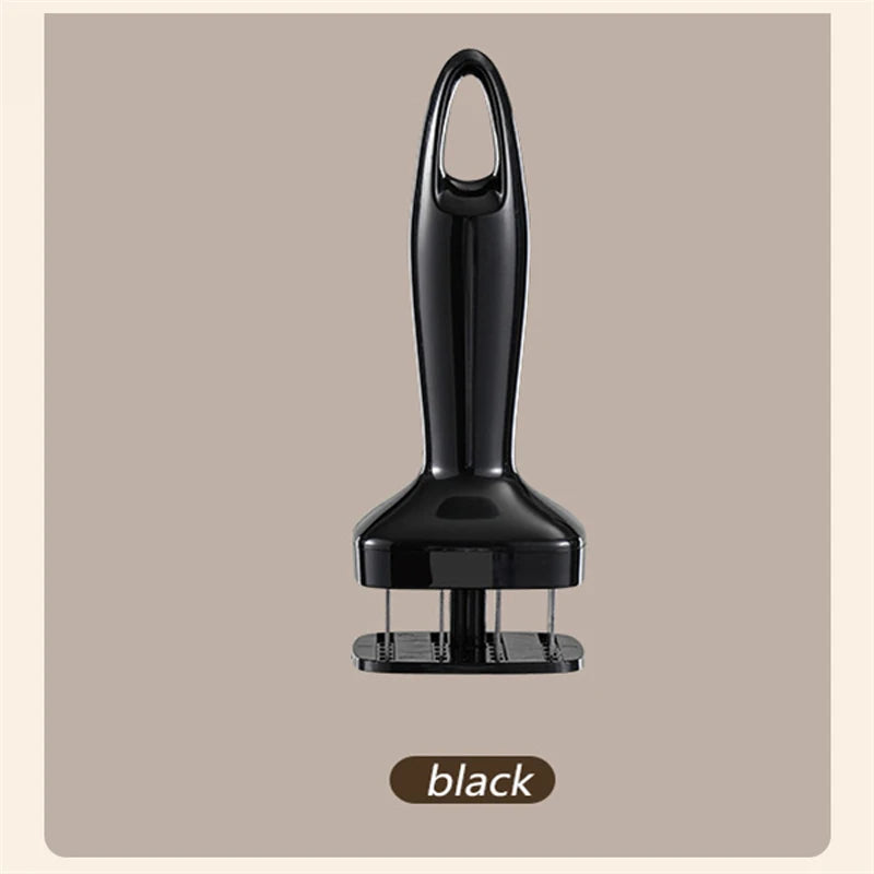 24-Blade Needle Meat Tenderizer – Stainless Steel Tool Meat Tenderizer Tool Oasis Select black XL