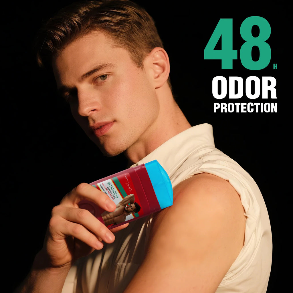 Old Spice Deodorant Men Aluminum Free，Refreshing Sweat Defense & Odor Protection，48Hours High Endurance，Portable Deodorants Oasis Select