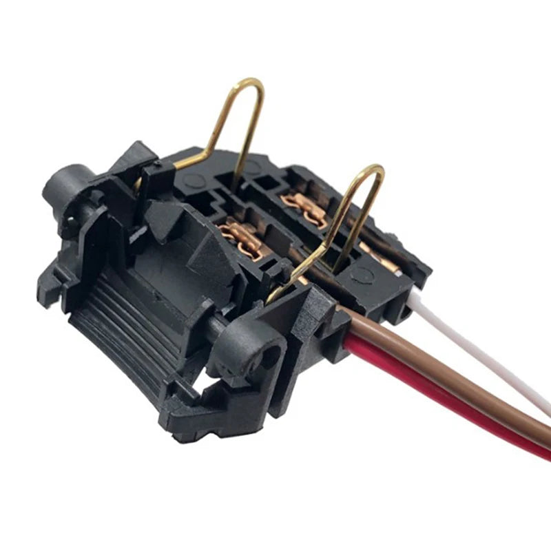 Black Car H7 Low Beam Lamp Headlight Bulb Holder Adapter Harness Fit for Focus 2 MK2 Focus 3 MK3 Oasis Select onesize