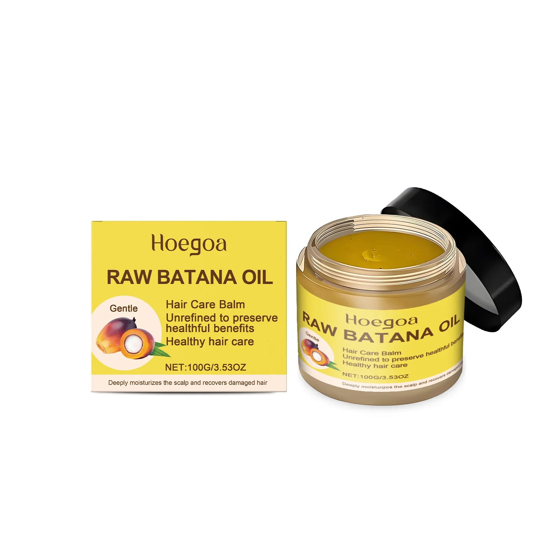 Hoegoa Batana Oil Hair Balm – Moisturizing Repair Serum 100g Hair Treatment Balm Oasis Select 100g