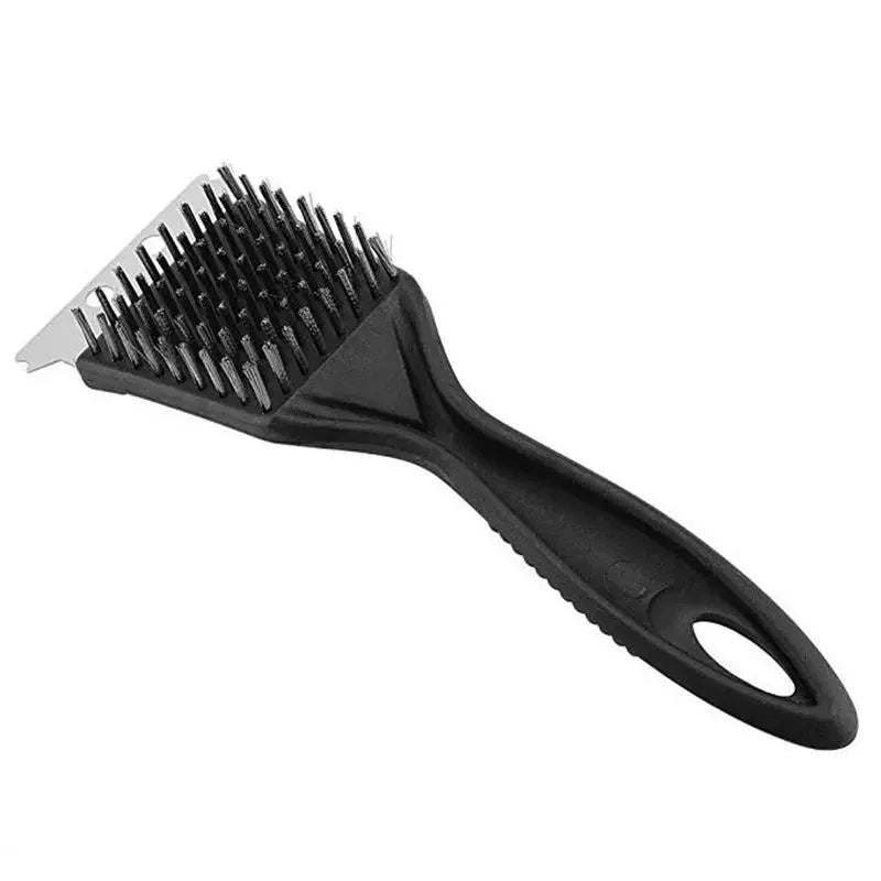 For Barbecue Grill Brush Steel Wire Bristles BBQ Cleaning Brushes Durable Cooking Tool Outdoor Home BBQ Gas Kit Accessories Oasis Select