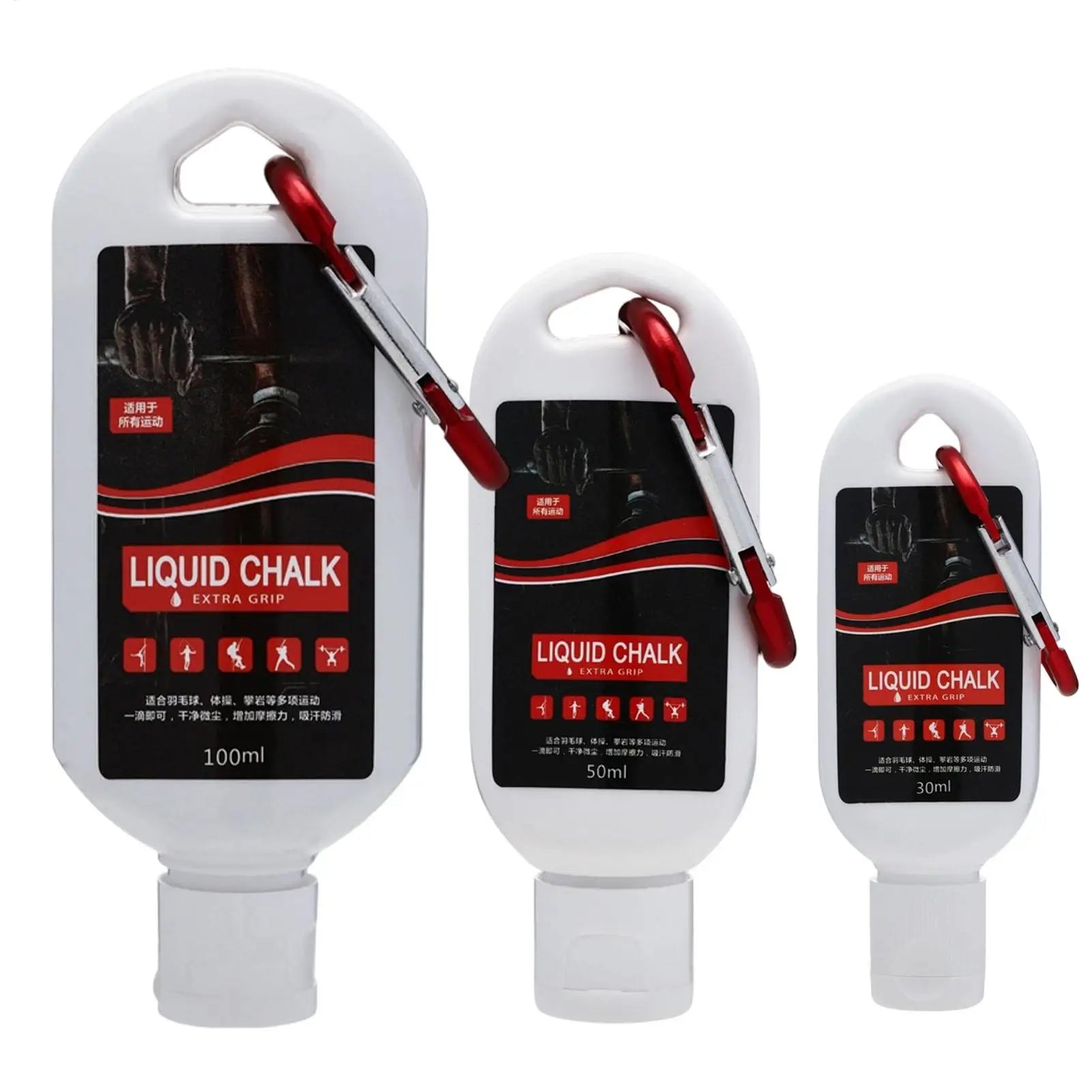 30ml/50ml/100ml Liquid Magnesium Powder Sweat-Resistant Workout Powder Anti-slip Cream Grip Weight Lifting Climbing Gym Sports Oasis Select