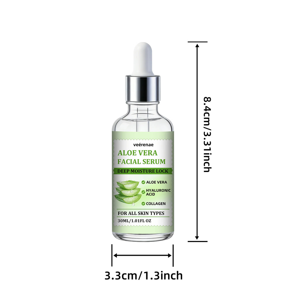 veérenae Aloe Vera Facial Serum – Oil-Free Hydrating Serum