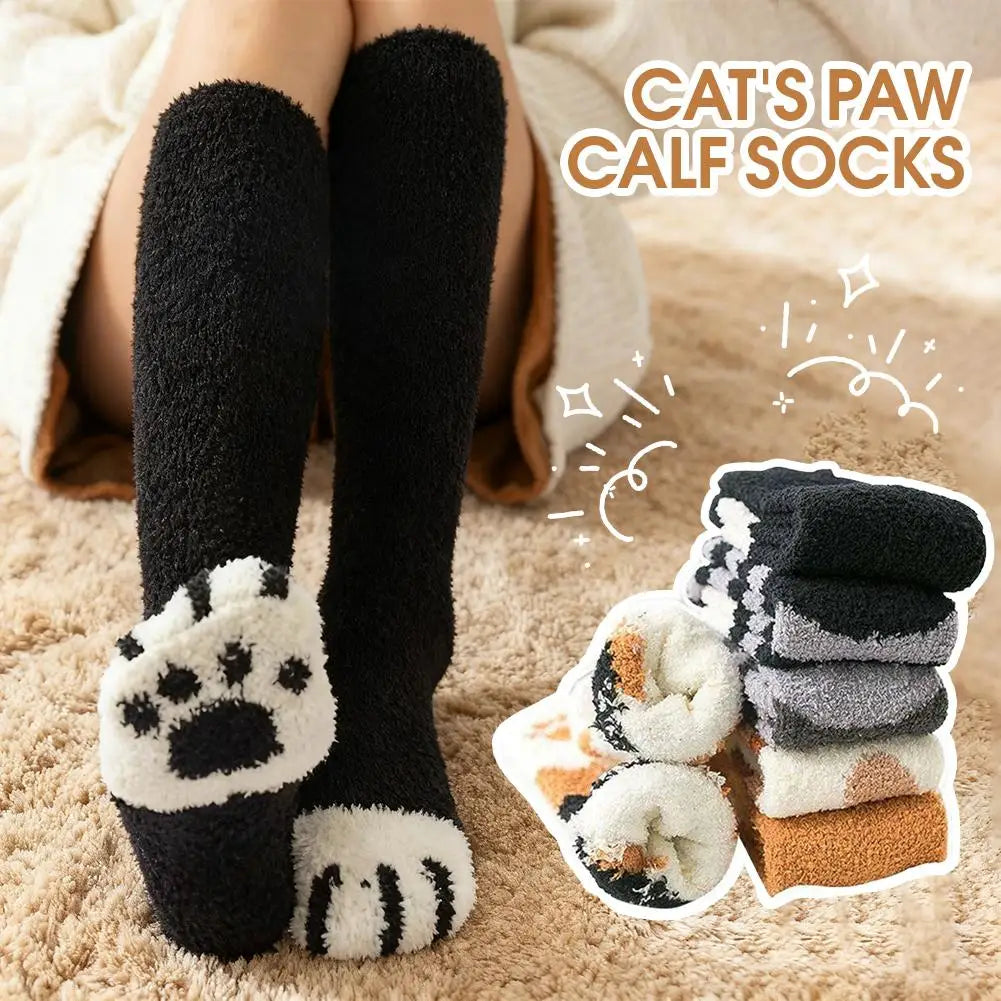 Womens Fuzzy Socks Winter Warm Soft Cozy Fluffy Microfiber House Sleeping Slipper Socks Women's Stockings Oasis Select