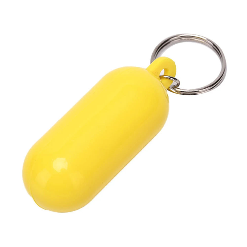 Floating Keychain Buckle – Anti-Lost Buoyant Key Ring Water Sports Floating Key Ring Oasis Select Yellow United States