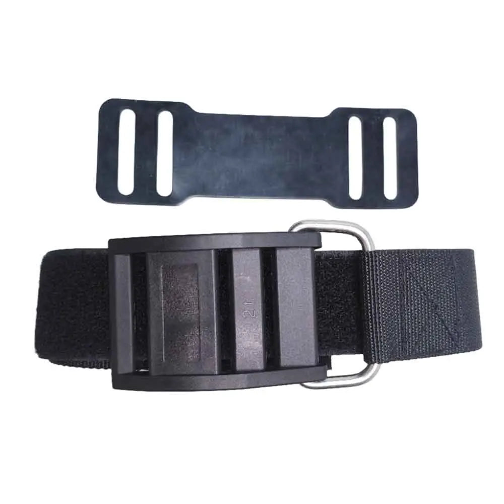 Scuba Diving BCD Tank Band Adjustable Dive Tank Strap with Cam Buckles and Non-Slip Pads Diving Cylinder Holder Oasis Select